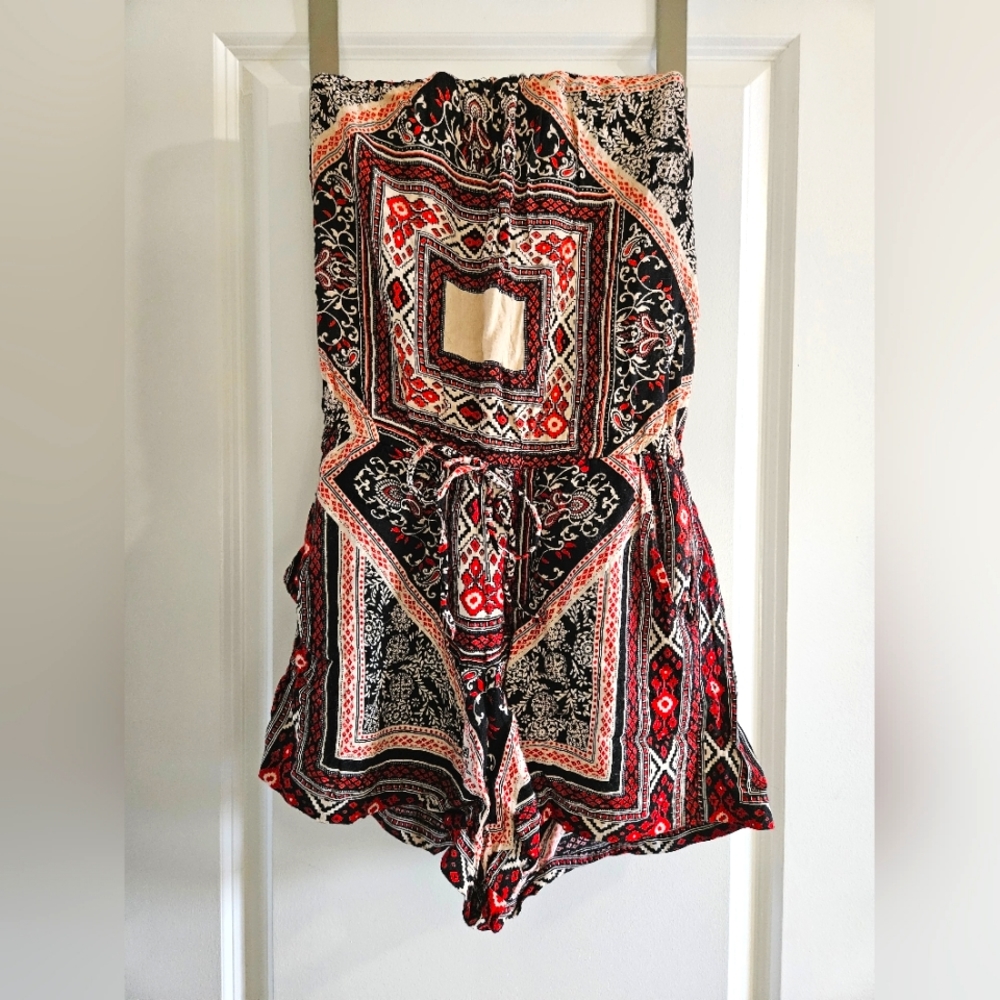 Aztec/Geometric Romper